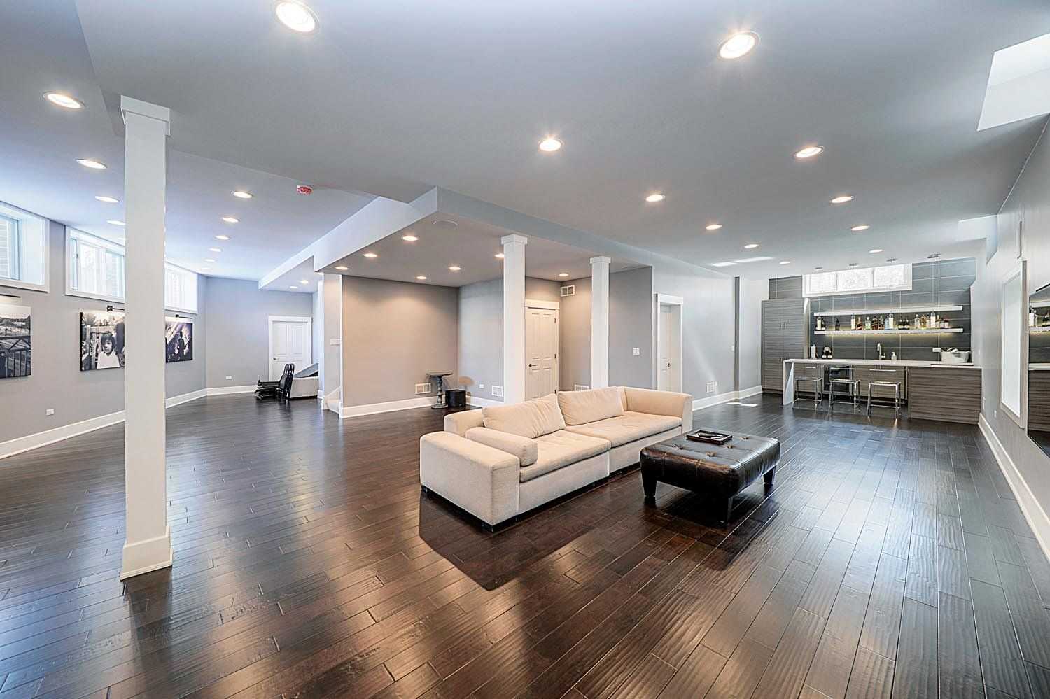 Newly remodeled basement